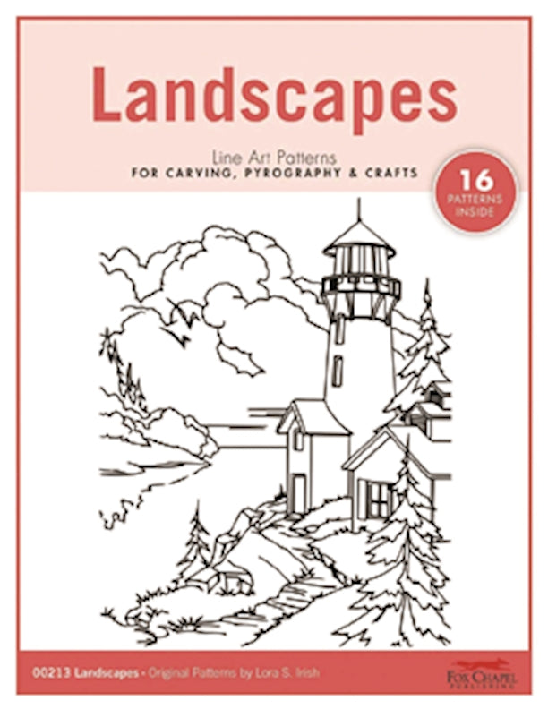 Landscapes Carving Patterns - Printed
