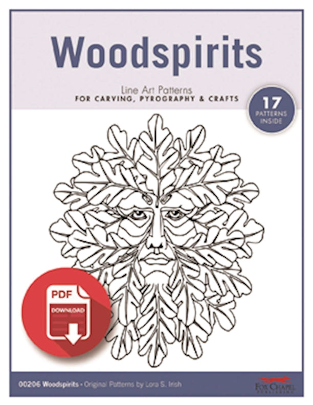 Woodspirit Carving Patterns - Download
