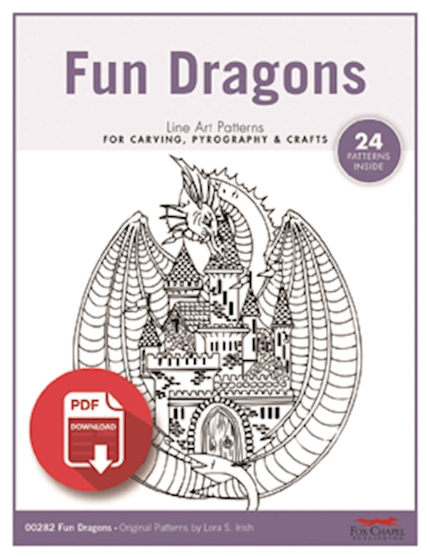 Fun Dragons Carving Patterns - Download