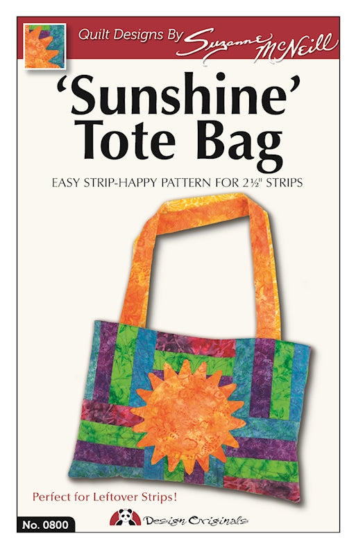 Sunshine Tote Bag Quilt Pattern - Fox Chapel Publishing Co.