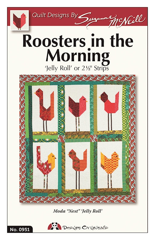 Roosters in the Morning Quilt Pattern