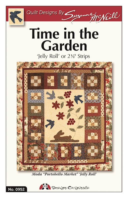 Time in the Garden (Strip-Happy) Pattern - Fox Chapel Publishing Co.