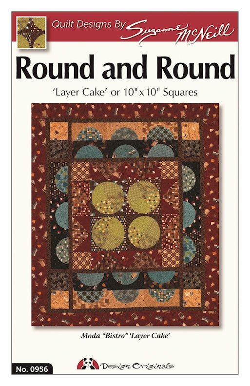 Round and Round Pattern (Big Blocks Quick Quilt) - Fox Chapel Publishing Co.