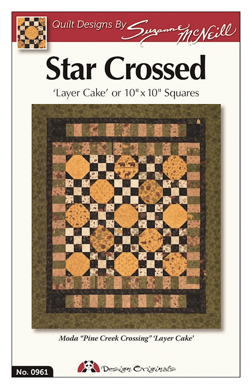 Star Crossed Big Block Quick Quilt Pattern