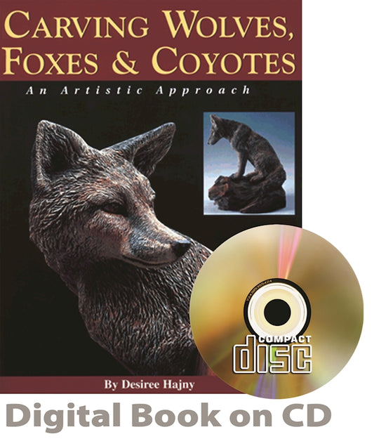 Carving Wolves, Foxes & Coyotes (CD) - Fox Chapel Publishing Co.