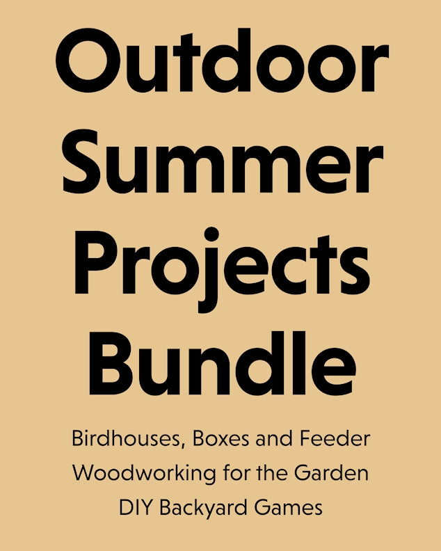 Outdoor Summer Projects Bundle - Fox Chapel Publishing Co.
