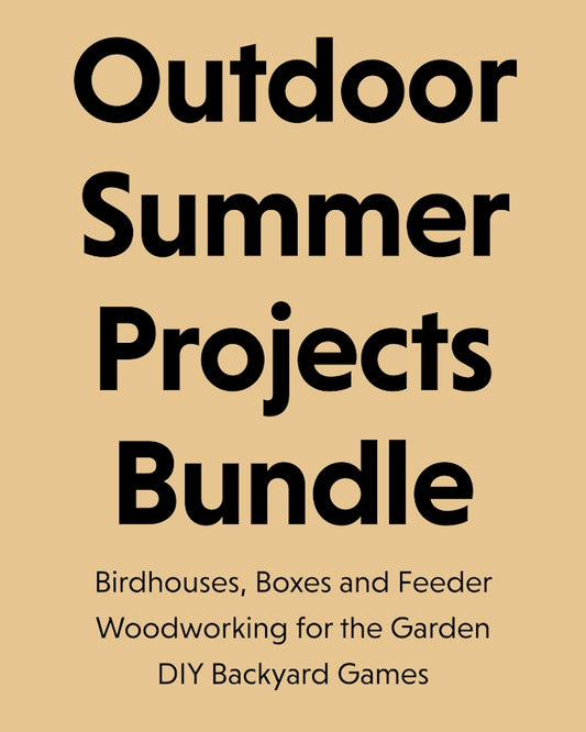Outdoor Summer Projects Bundle - Fox Chapel Publishing Co.