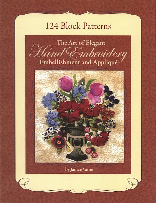 124 Block Patterns: The Art of Elegant Hand Embroidery - Fox Chapel Publishing Co.