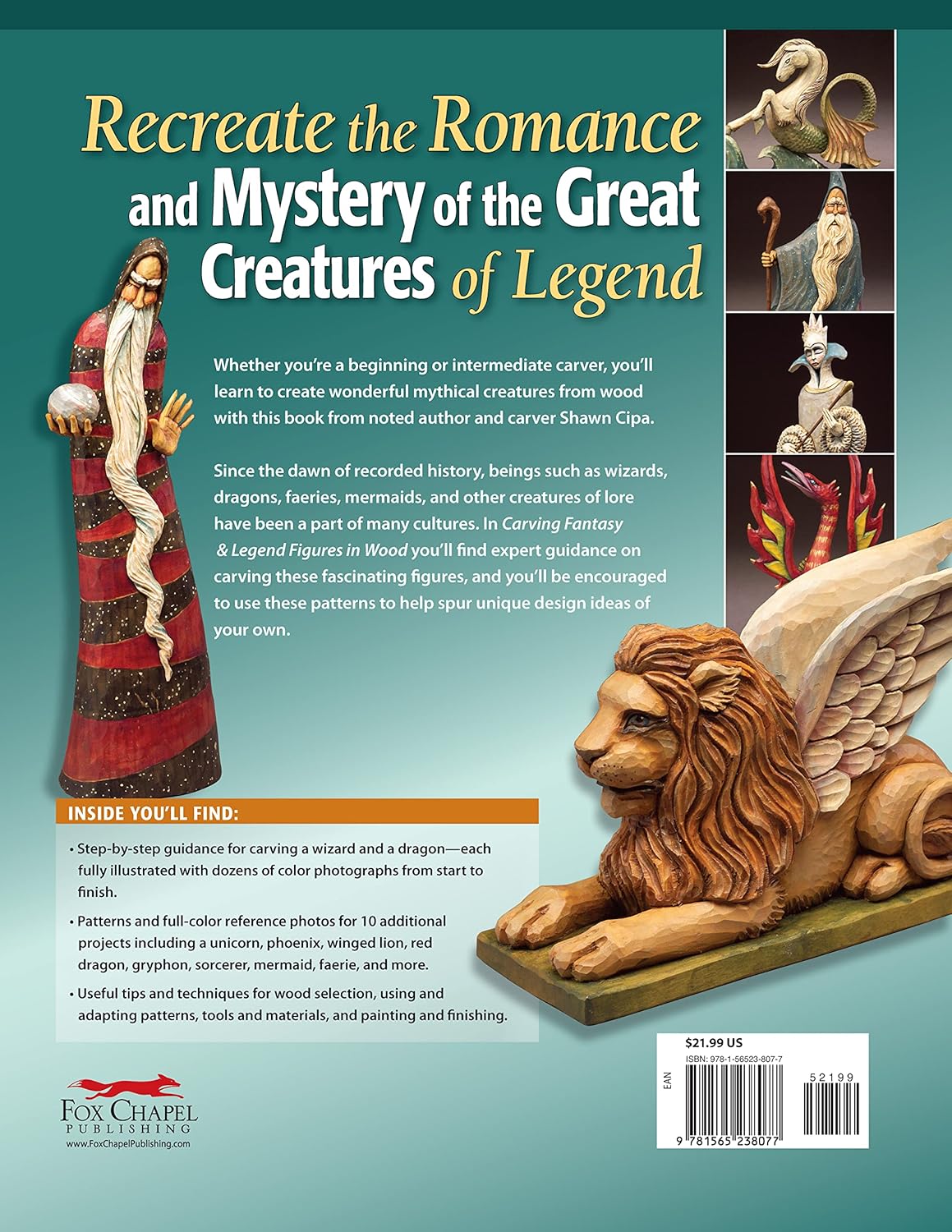 Carving Fantasy & Legend Figures in Wood, Revised Edition