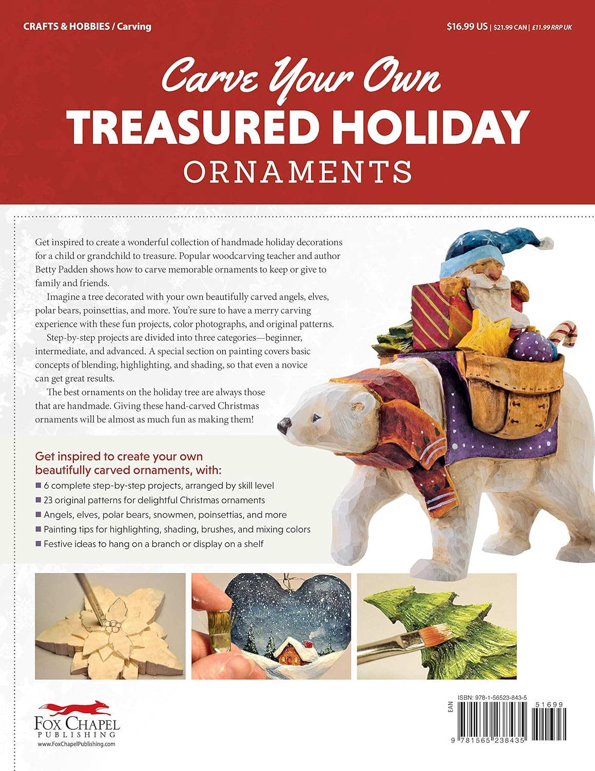 Carving & Painting Christmas Ornaments