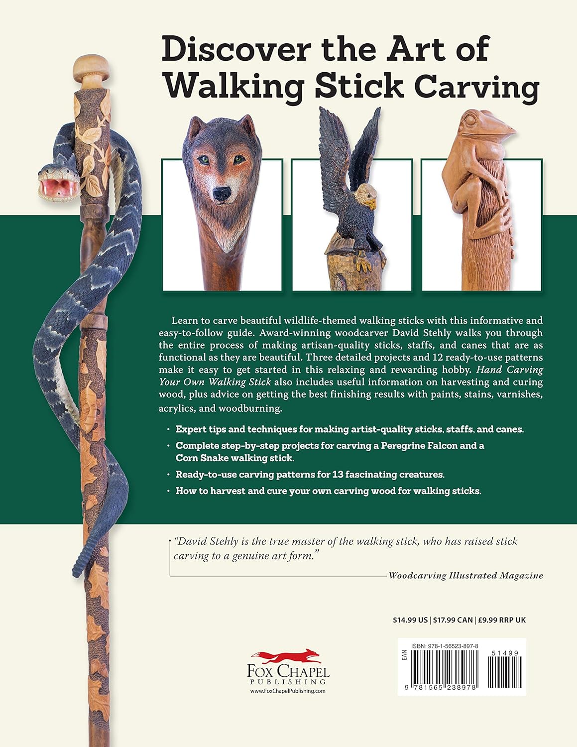 Hand Carving Your Own Walking Stick