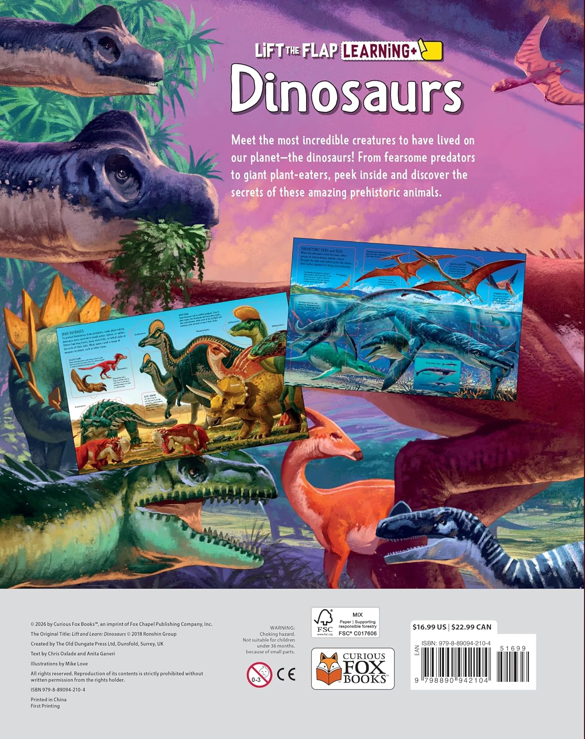 Lift the Flap: Learning+ Dinosaurs
