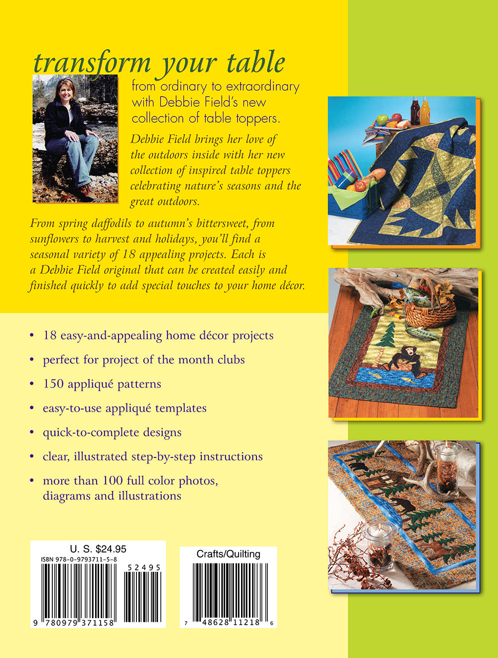 Granola Girl® Designs Table Toppers Celebrating the Great Outdoors - Fox Chapel Publishing Co.