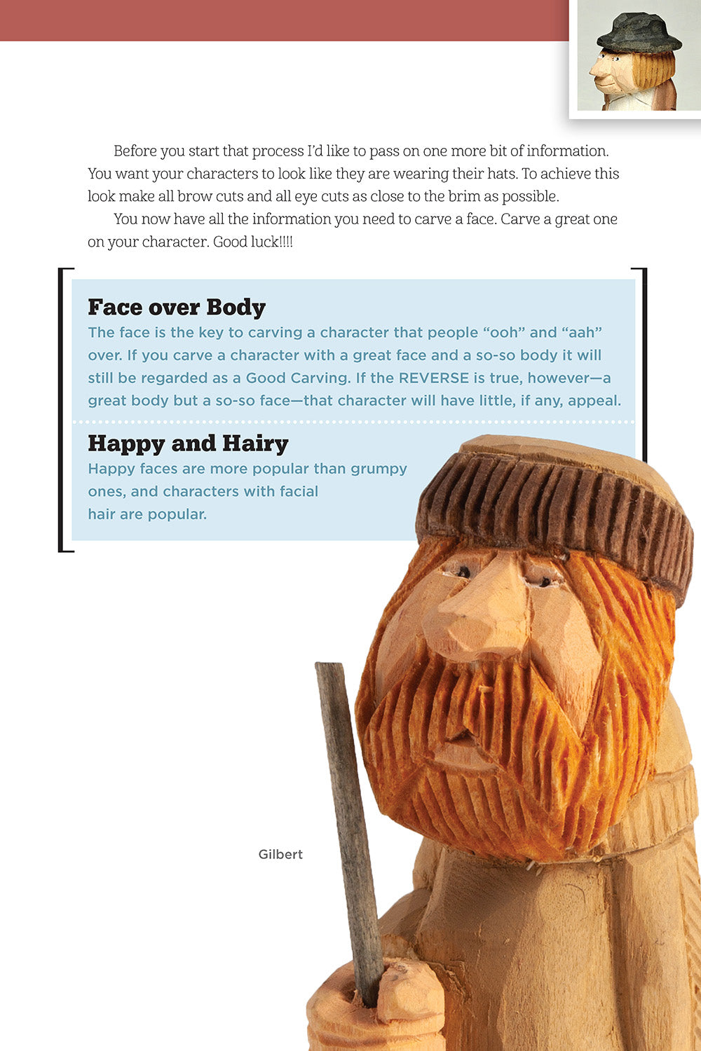 Carving Small Characters in Wood - Fox Chapel Publishing Co.