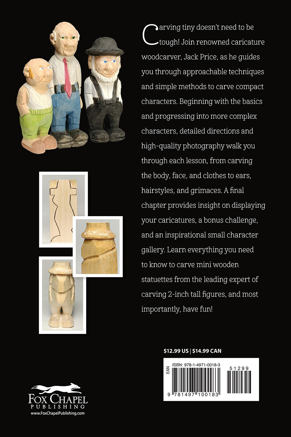 Carving Small Characters in Wood - Fox Chapel Publishing Co.
