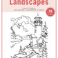 Landscapes Carving Patterns - Printed