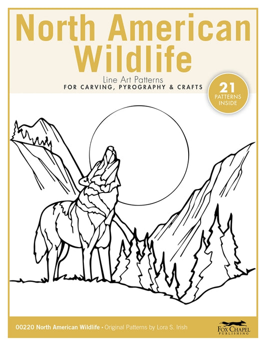 North American Wildlife Carving Patterns - Fox Chapel Publishing Co.