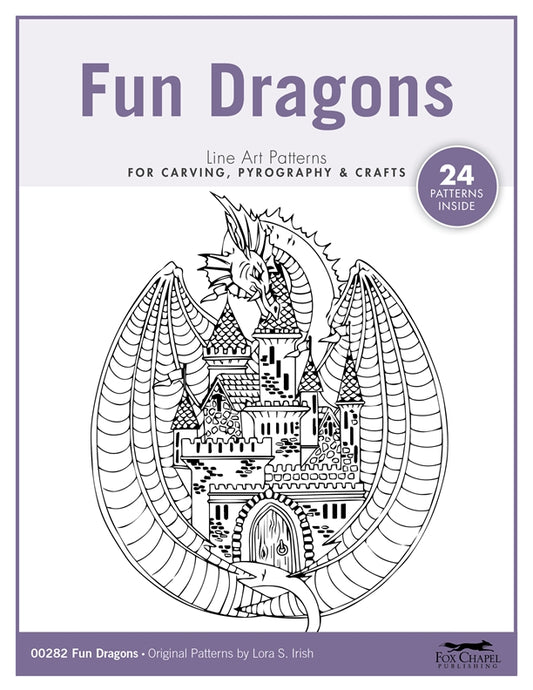 Fun Dragons Carving Patterns (Printed) - Fox Chapel Publishing Co.