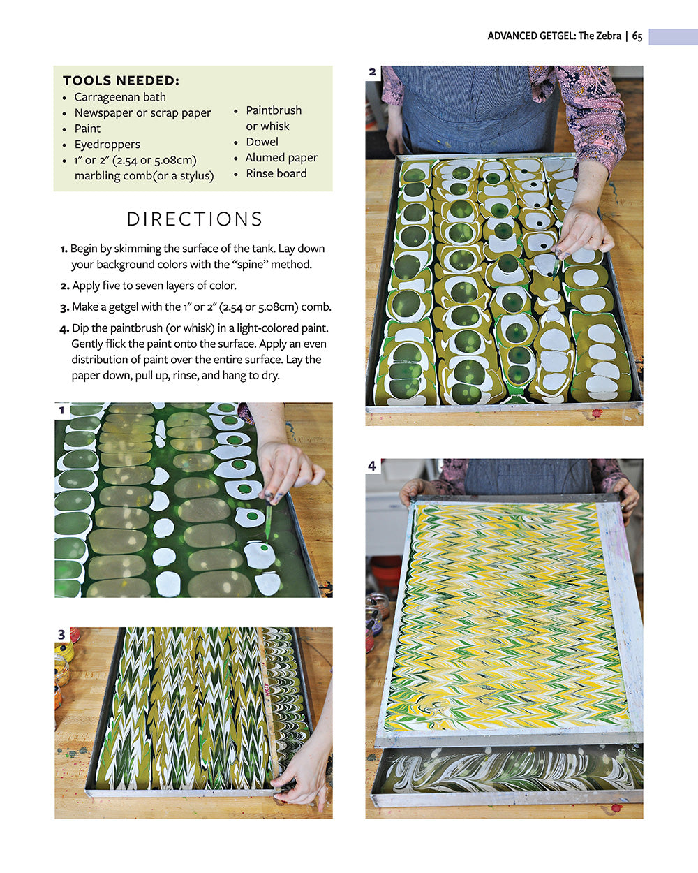 Making Marbled Paper