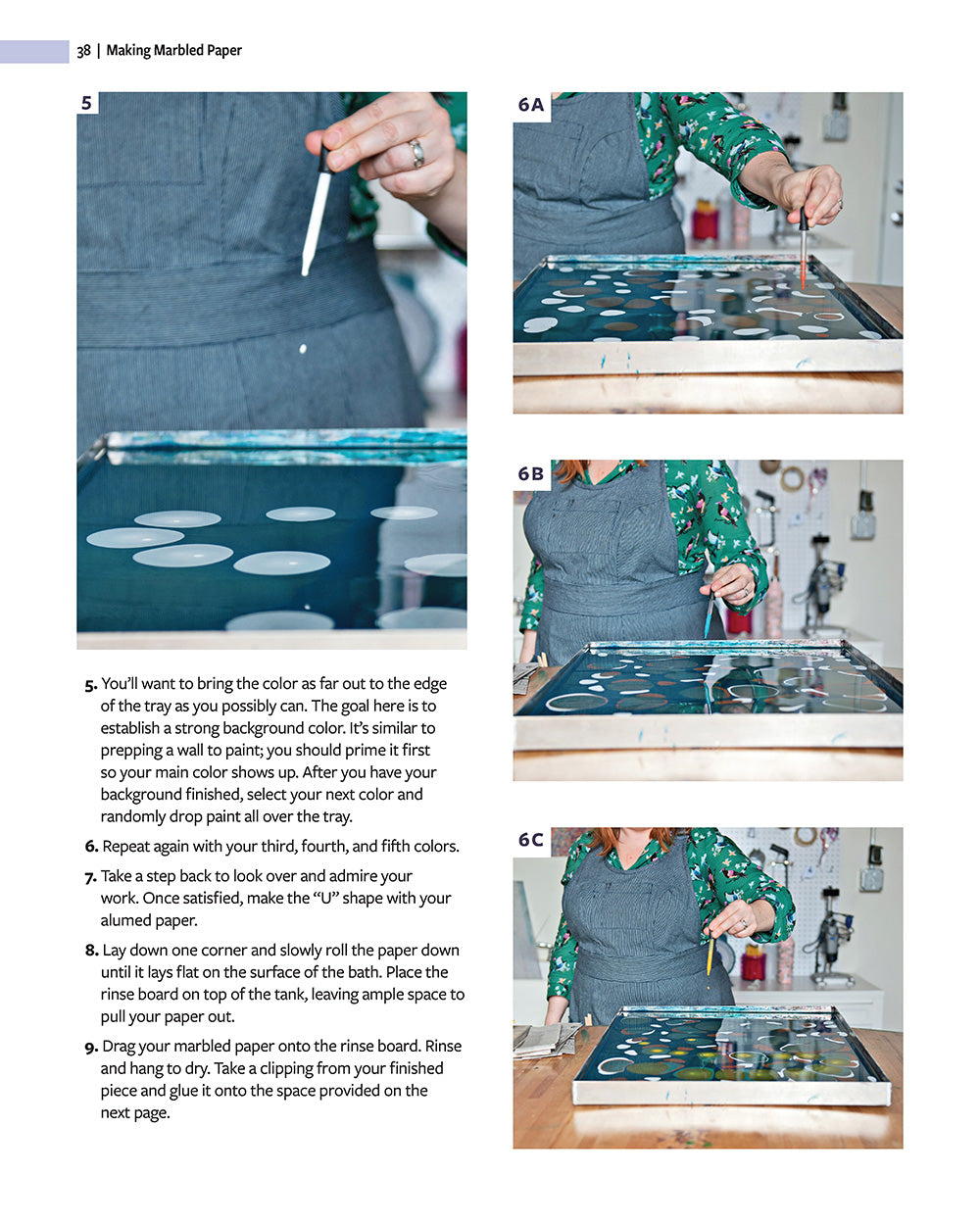 Making Marbled Paper