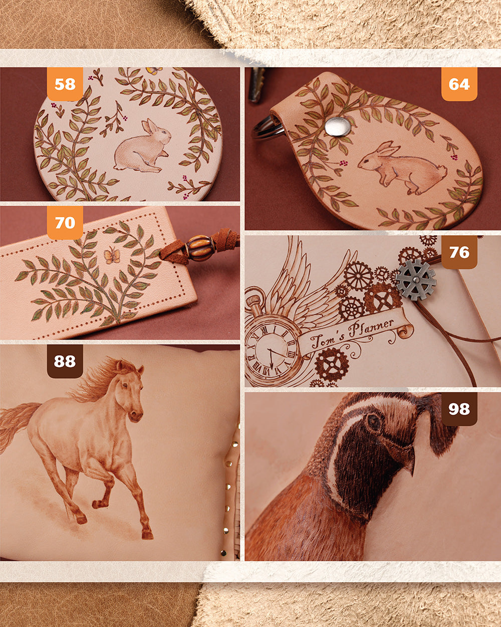 Leather Pyrography - Fox Chapel Publishing Co.