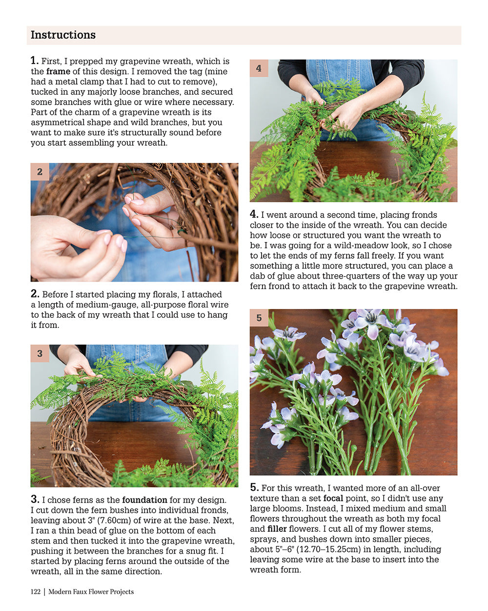 Modern Faux Flower Projects