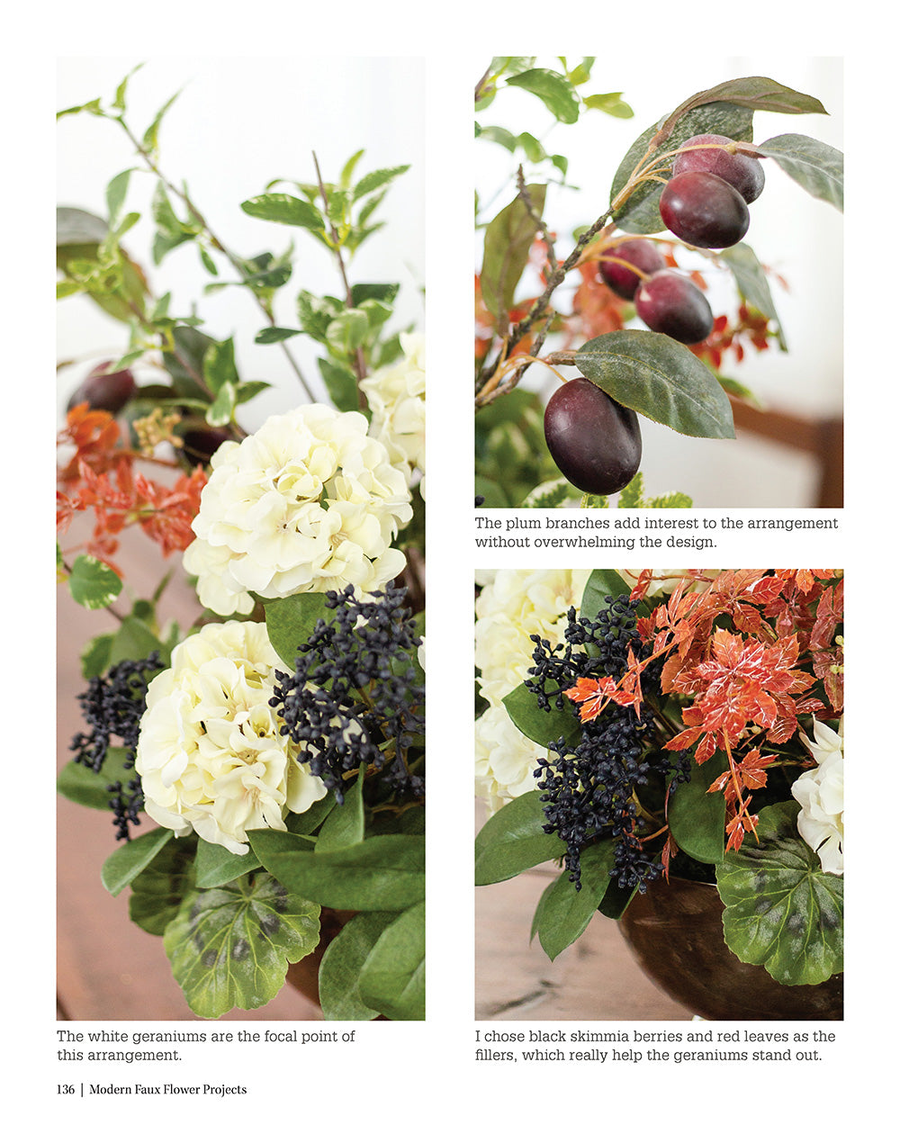 Modern Faux Flower Projects