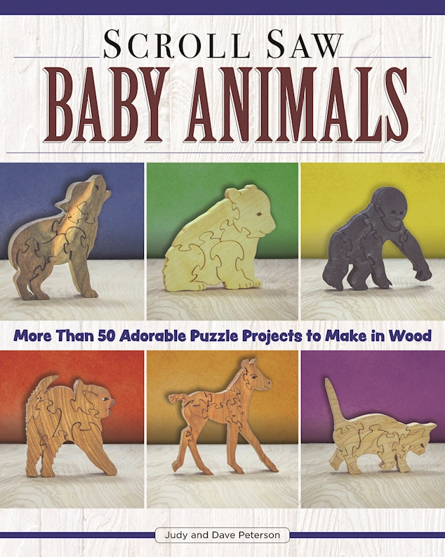 Scroll Saw Baby Animals - Fox Chapel Publishing Co.