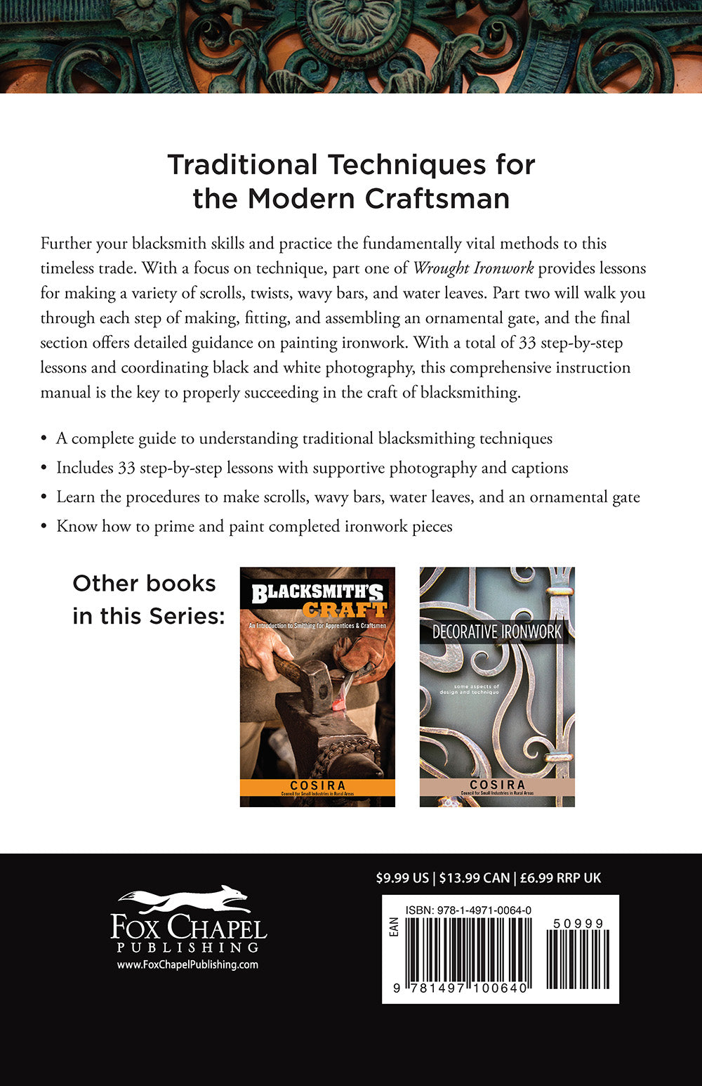 Wrought Ironwork - Fox Chapel Publishing Co.