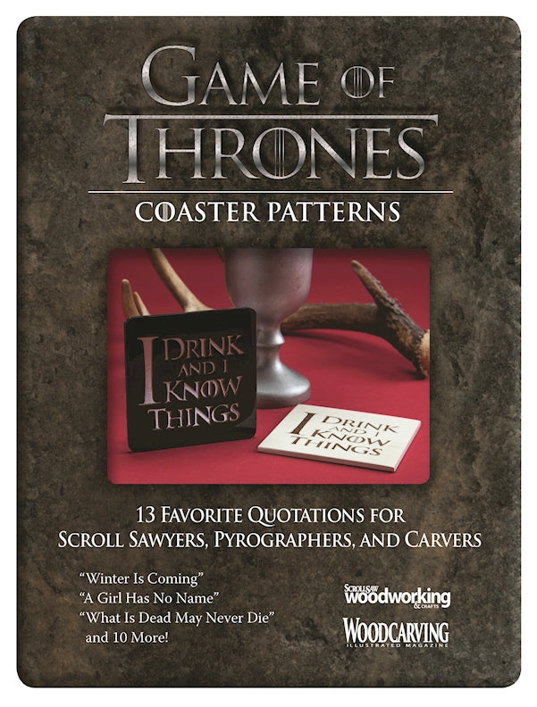 Game of Thrones Coaster Patterns - Fox Chapel Publishing Co.