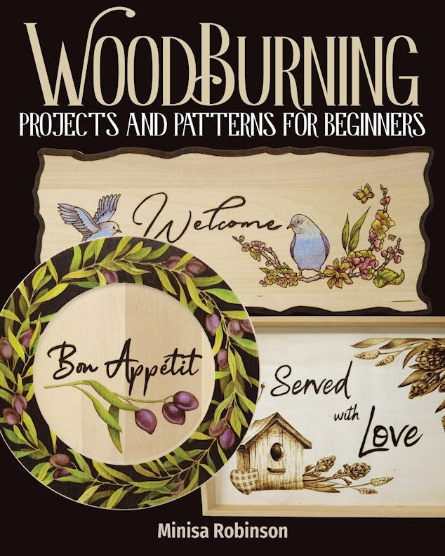 Woodburning Projects and Patterns for Beginners - Fox Chapel Publishing Co.