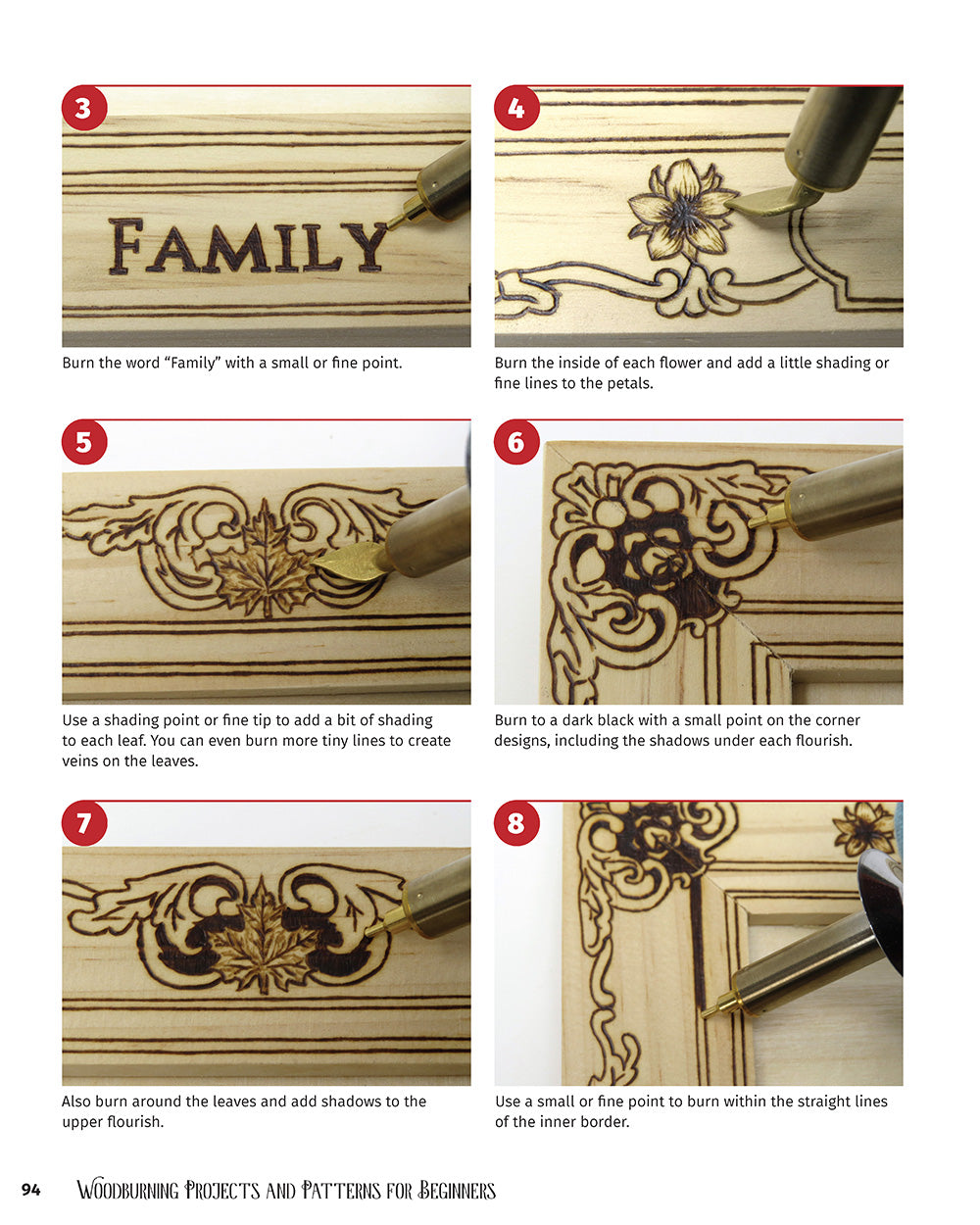 Woodburning Projects and Patterns for Beginners - Fox Chapel Publishing Co.