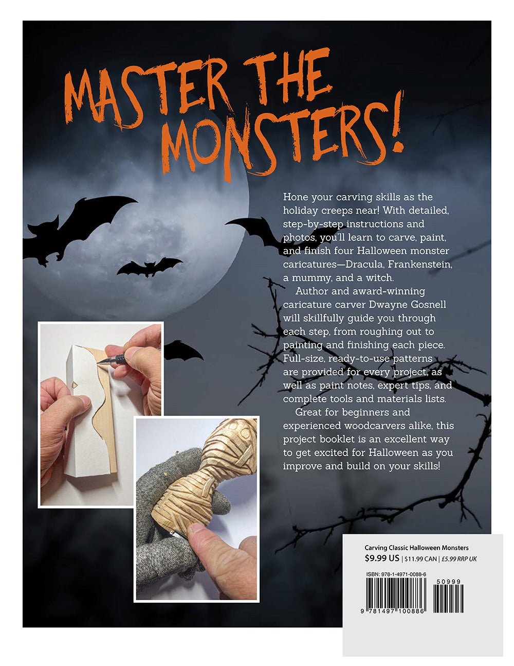 Carving Classic Halloween Monsters