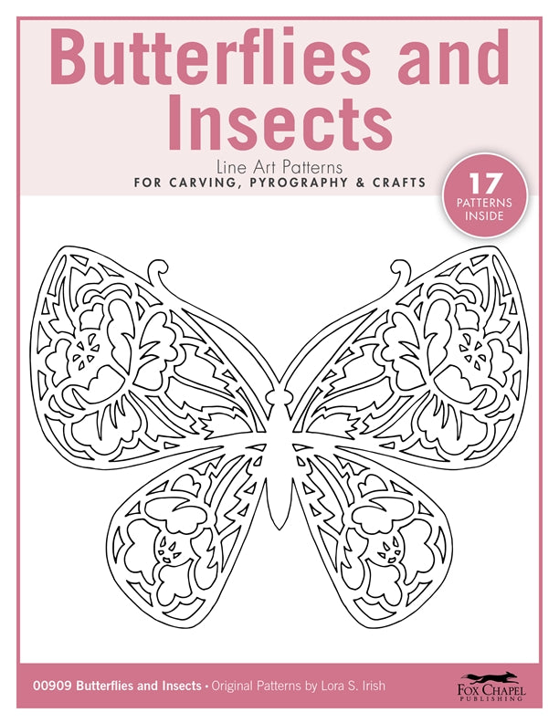 Butterflies and Insects Pattern Pack - Fox Chapel Publishing Co.
