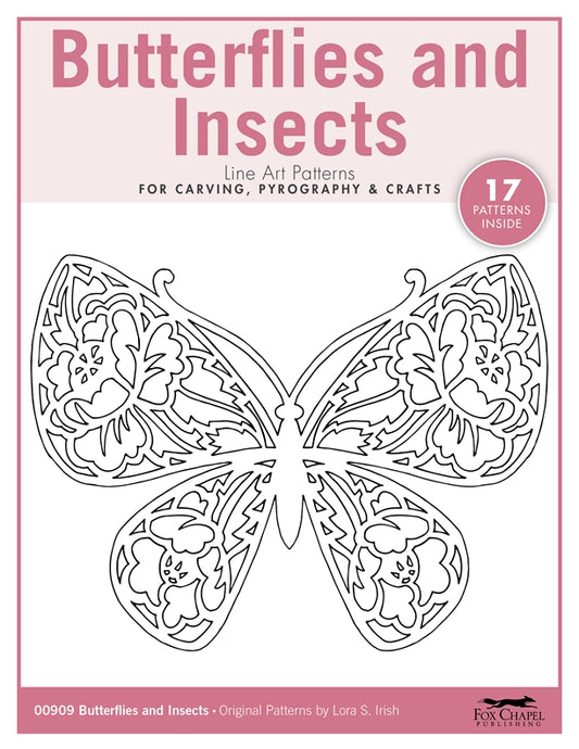 Butterflies and Insects Pattern Pack - Fox Chapel Publishing Co.