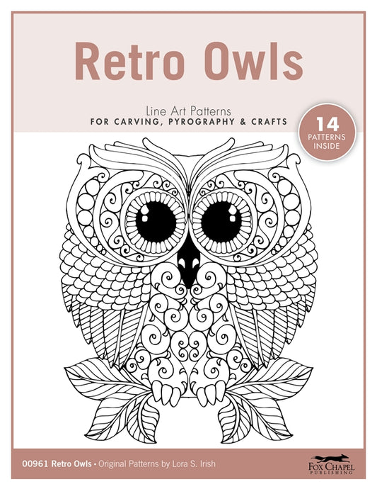 Retro Owls Pattern Pack - Fox Chapel Publishing Co.