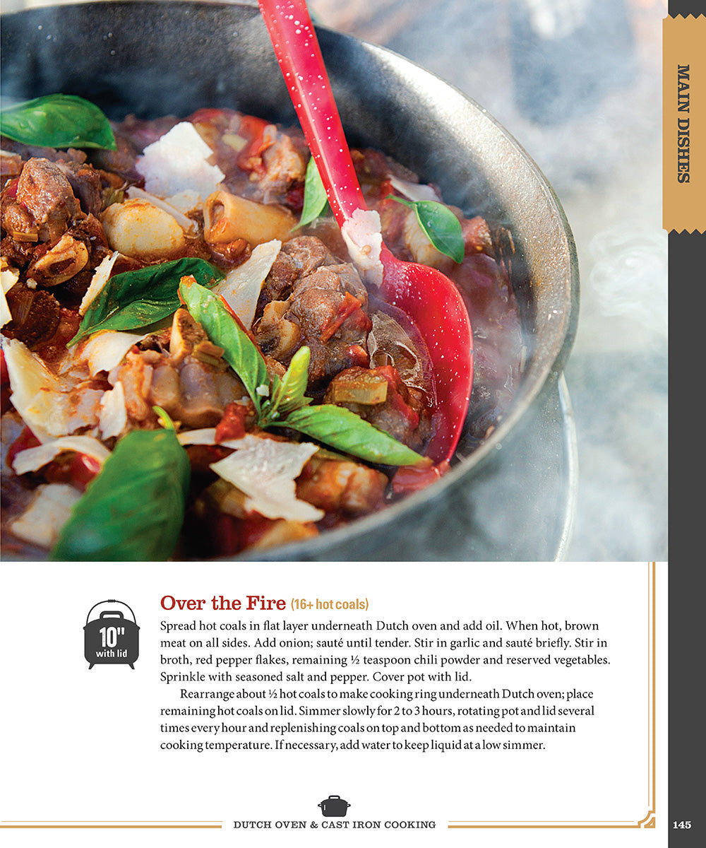 Dutch Oven and Cast Iron Cooking, Revised & Expanded Third Edition - Fox Chapel Publishing Co.