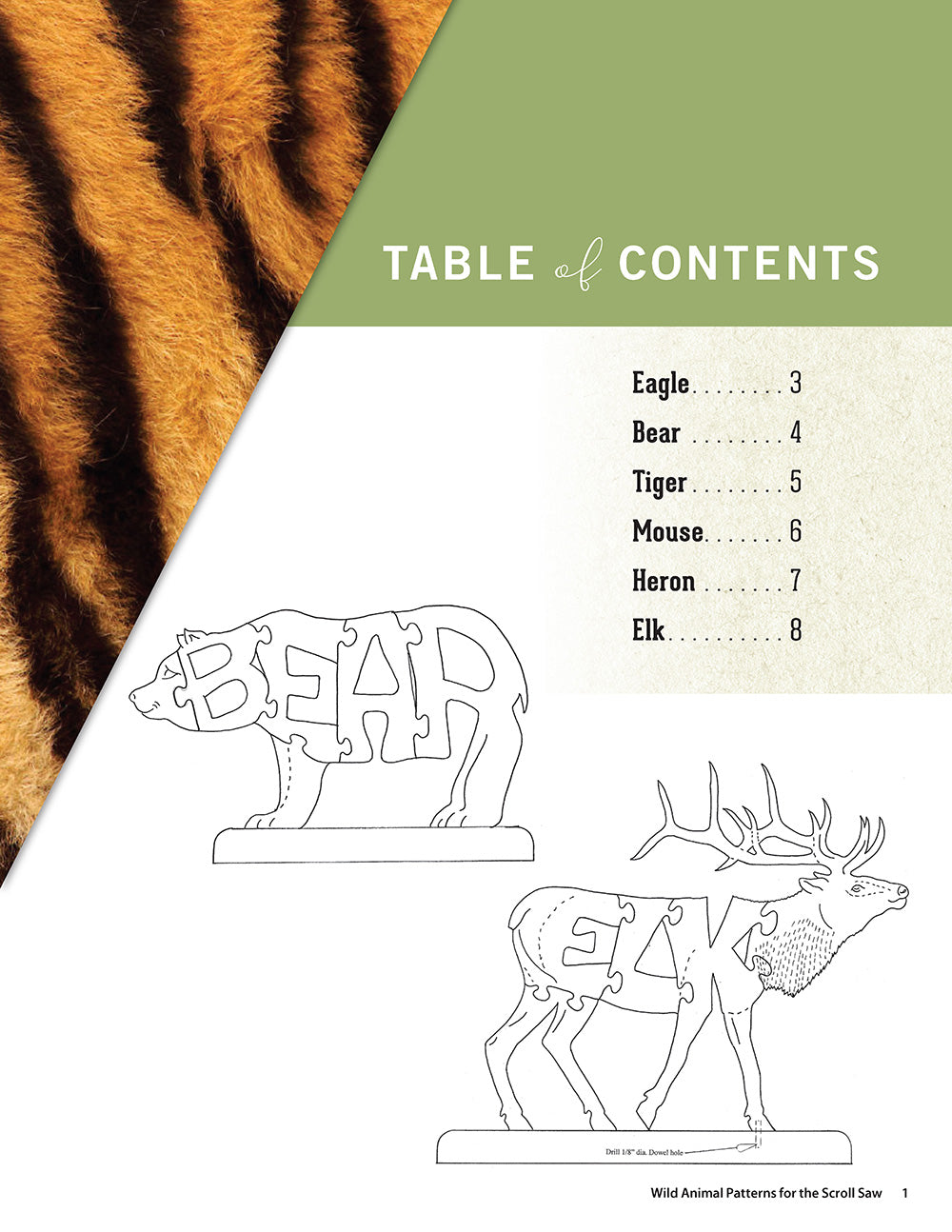 Wild Animal Patterns for the Scroll Saw - Fox Chapel Publishing Co.