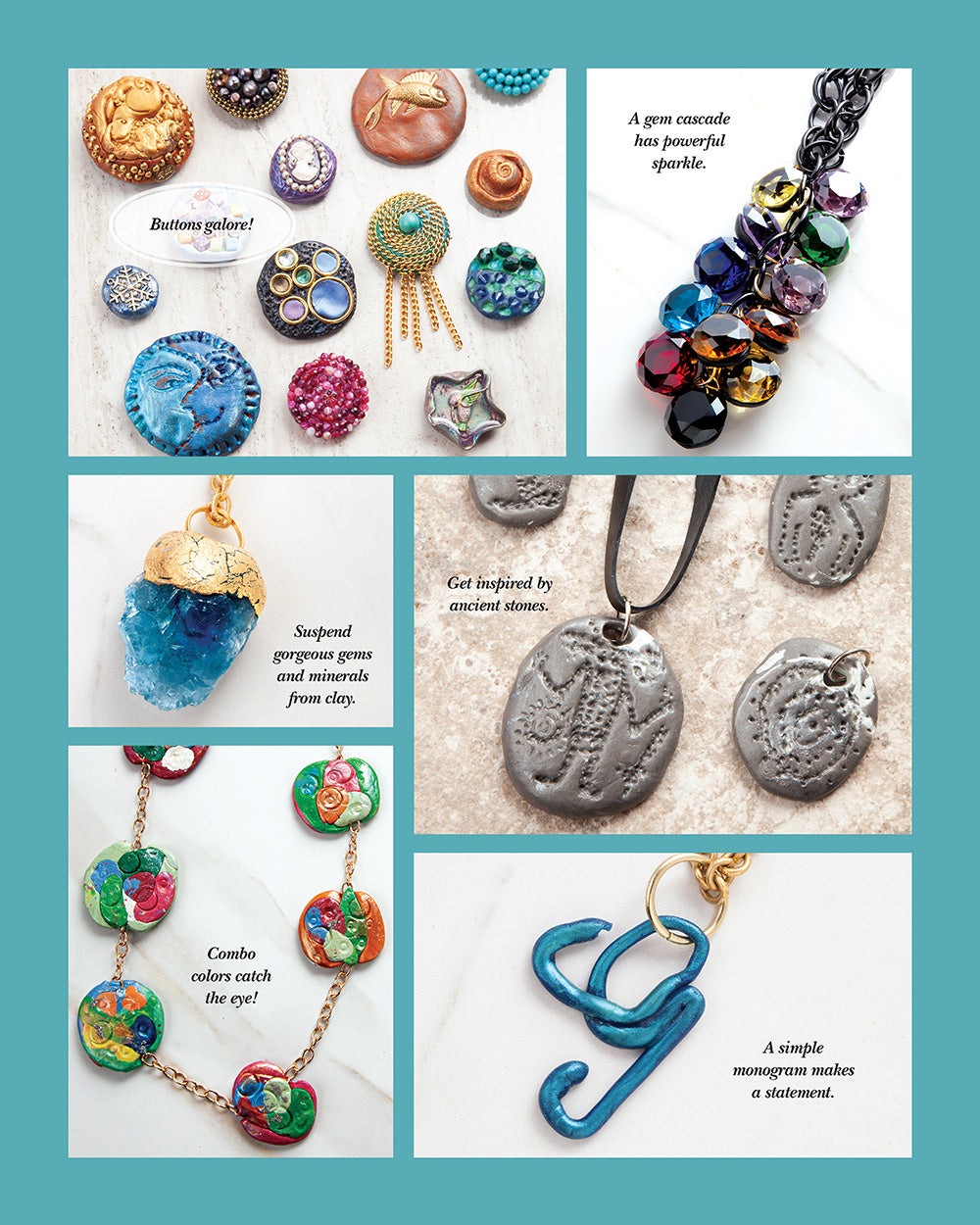 Learn to Make Amazing Resin & Epoxy Clay Jewelry - Fox Chapel Publishing Co.
