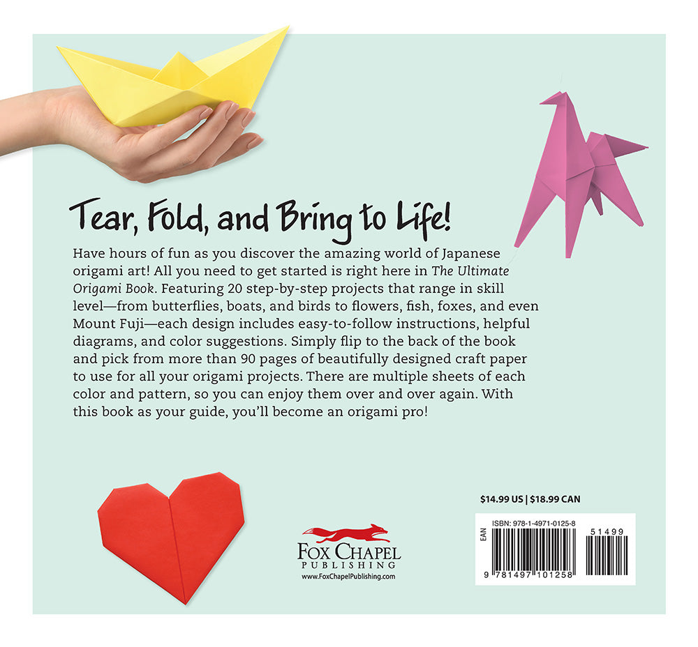 The Ultimate Origami Book - Fox Chapel Publishing Co.