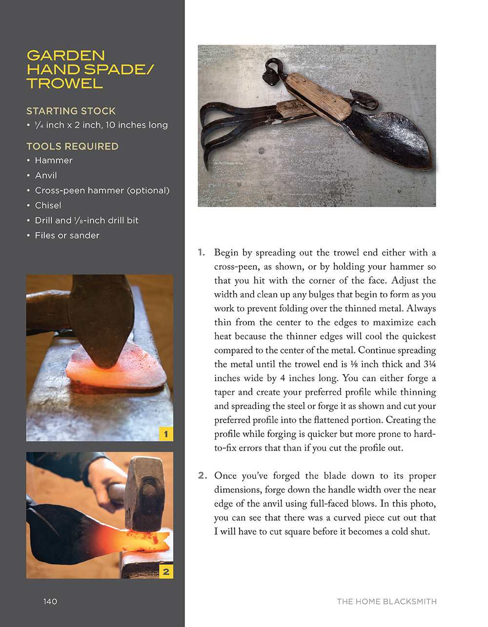 The Home Blacksmith - Fox Chapel Publishing Co.