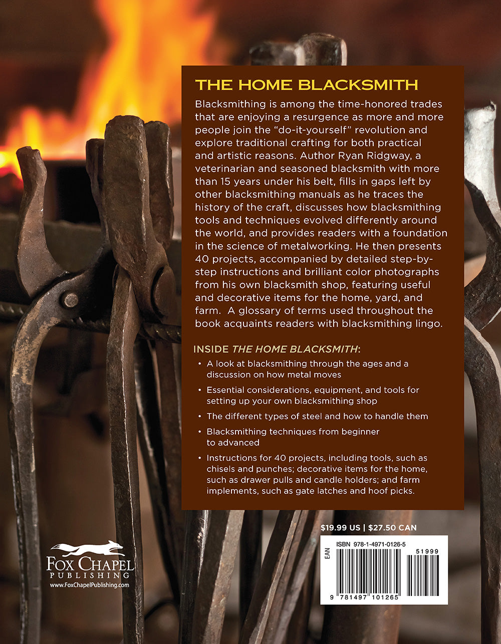 The Home Blacksmith - Fox Chapel Publishing Co.