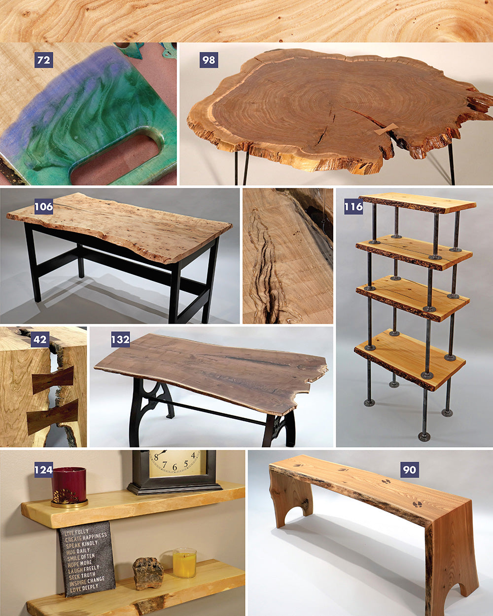 Woodworker's Guide to Live Edge Slabs - Fox Chapel Publishing Co.