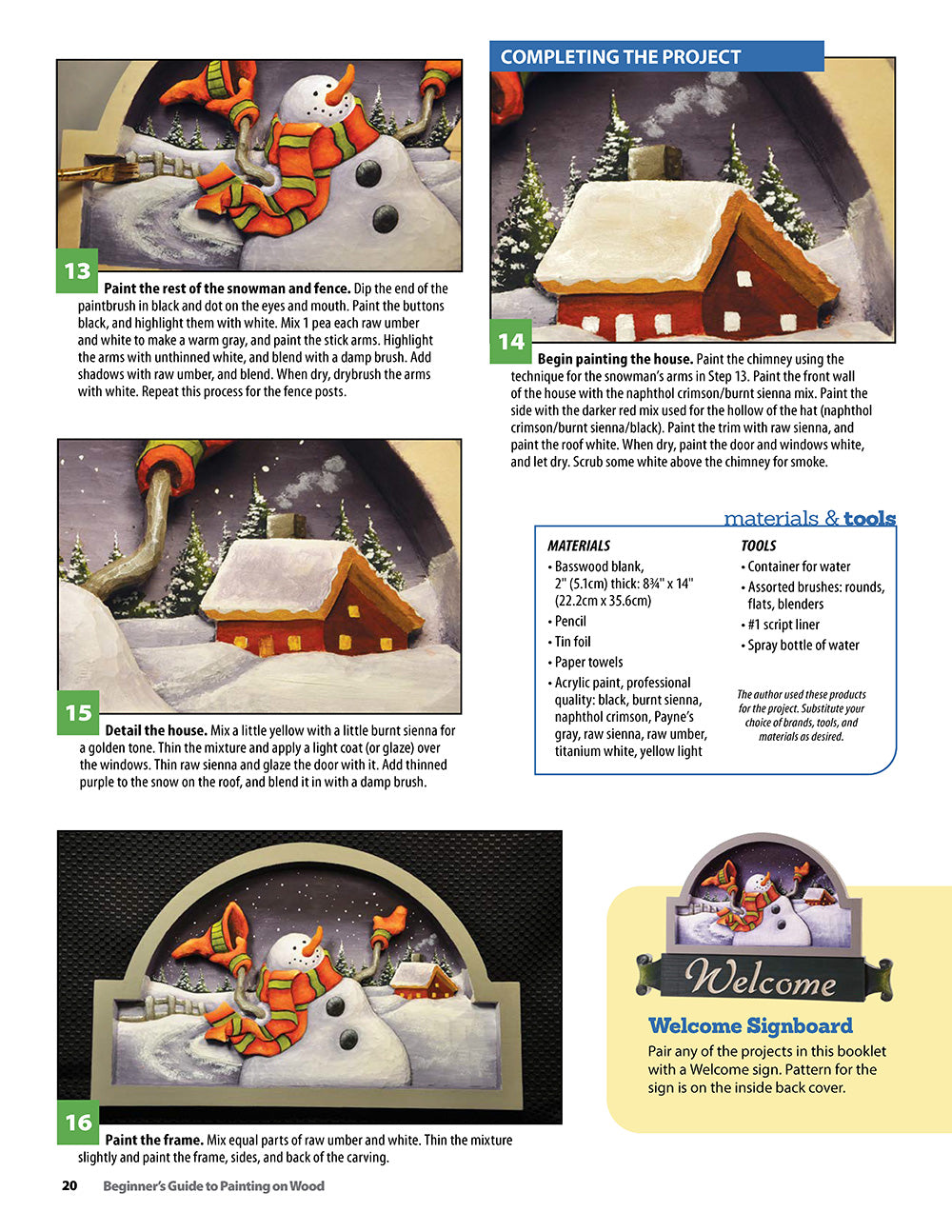 Beginner's Guide to Painting on Wood - Fox Chapel Publishing Co.