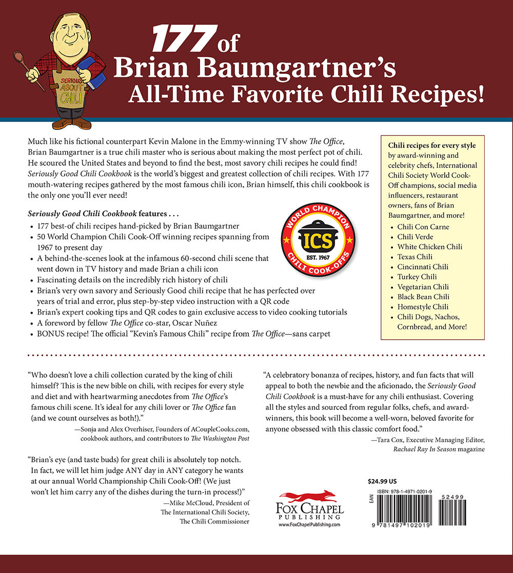 Seriously Good Chili Cookbook - Fox Chapel Publishing Co.
