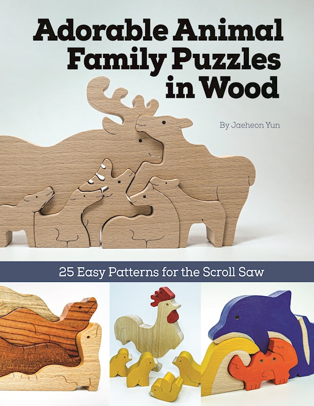 Adorable Animal Family Puzzles in Wood - Fox Chapel Publishing Co.