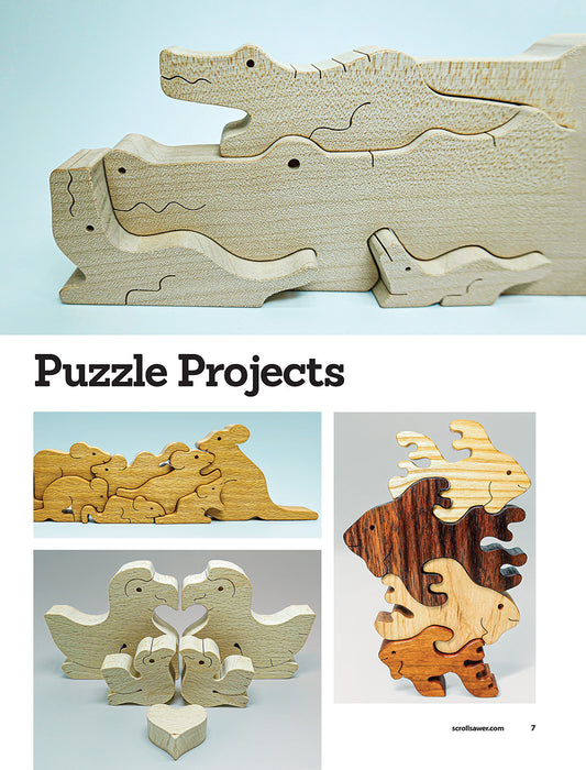 Adorable Animal Family Puzzles in Wood - Fox Chapel Publishing Co.