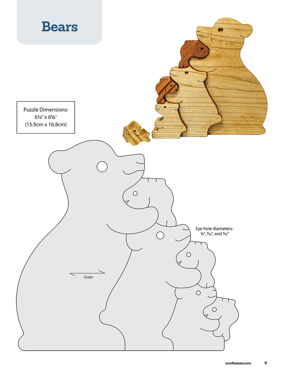 Adorable Animal Family Puzzles in Wood - Fox Chapel Publishing Co.