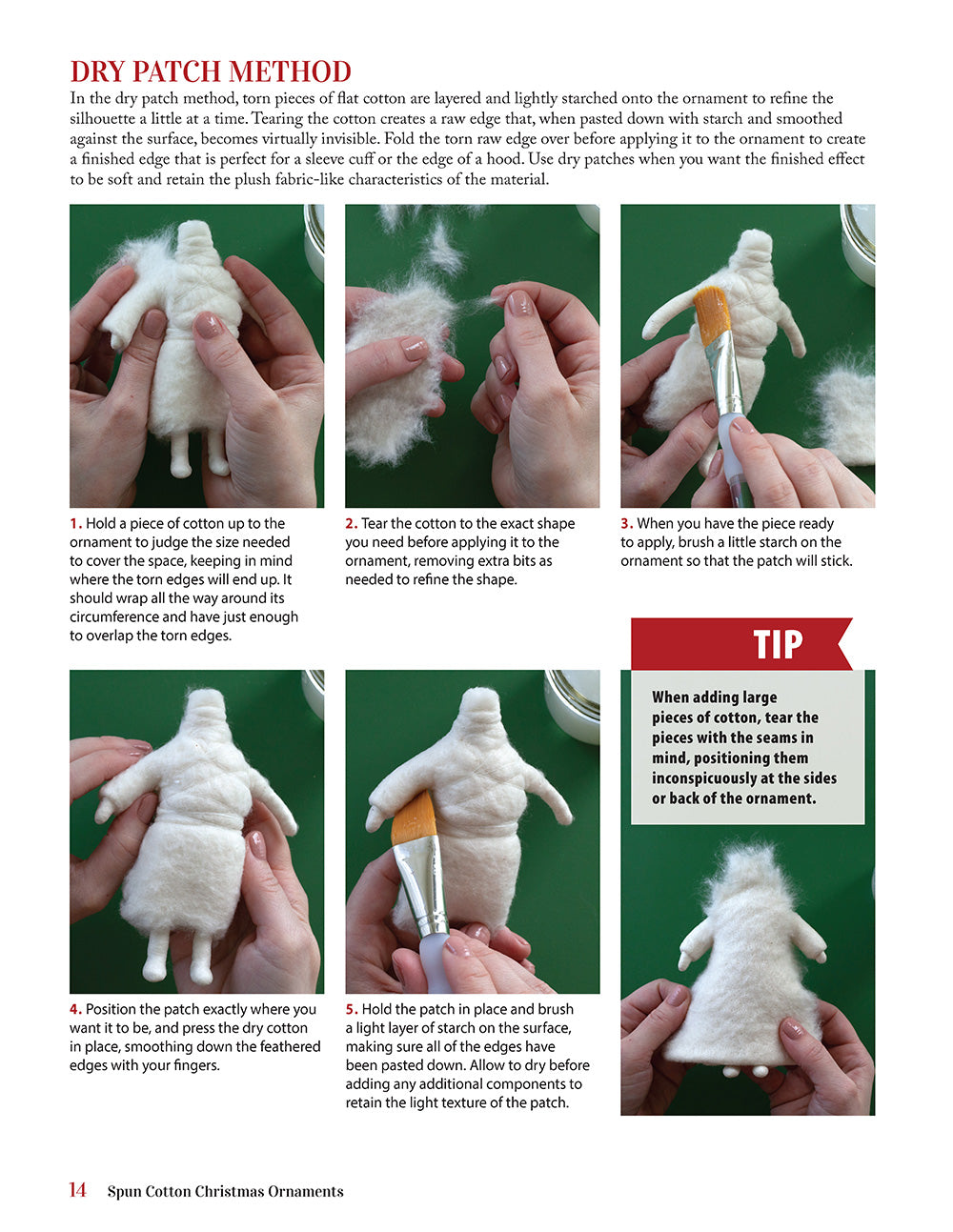 Spun Cotton Christmas Ornaments - Fox Chapel Publishing Co.