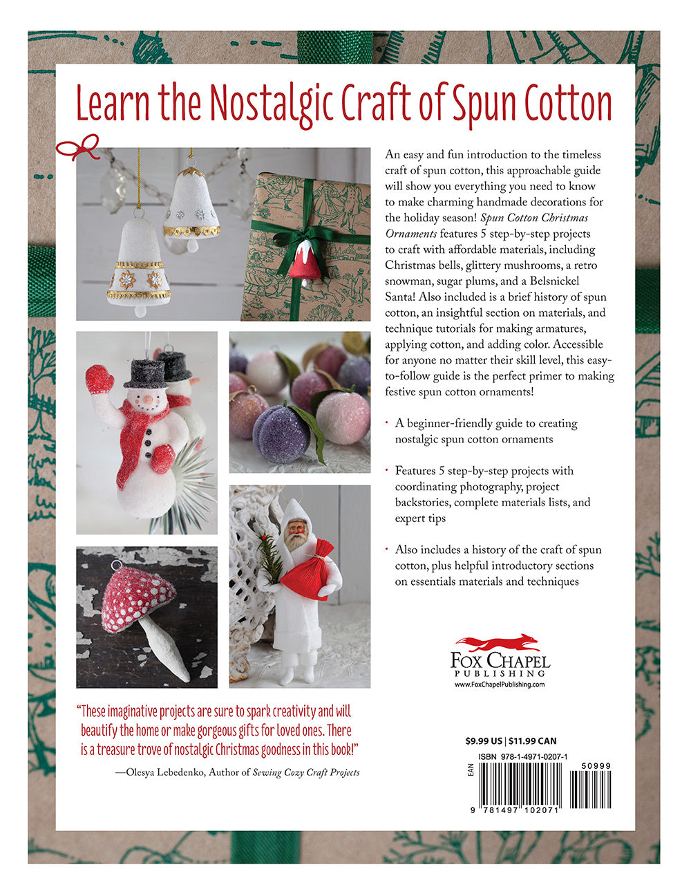 Spun Cotton Christmas Ornaments - Fox Chapel Publishing Co.